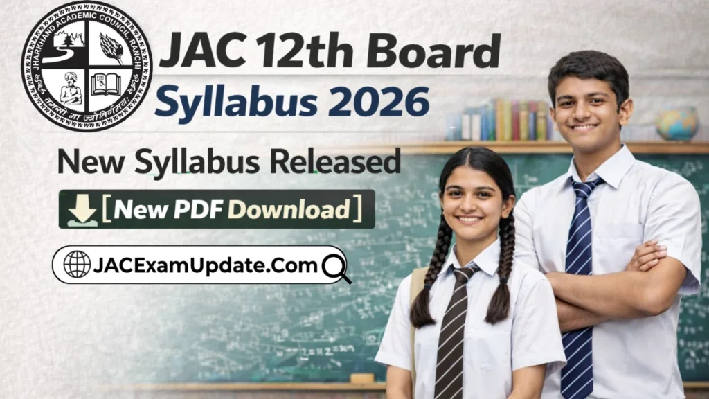 JAC 12th Board Syllabus 2026